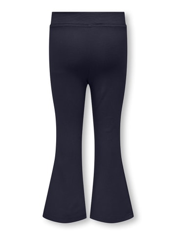 Uitlopende legging "Paige" donkerblauw