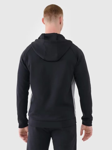 Sweatjacke in Schwarz