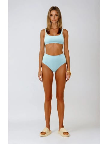 Bikini w kolorze błękitnym