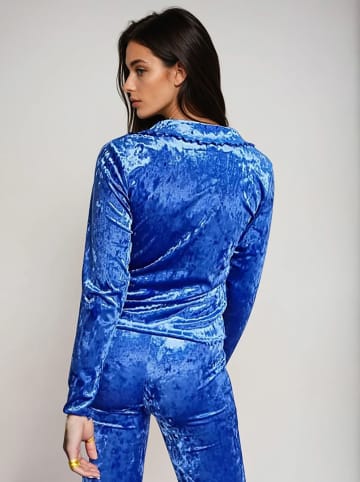 Blouse blauw