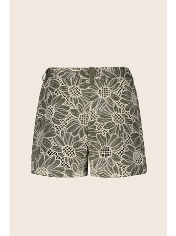 Short "Florien" kaki/crème