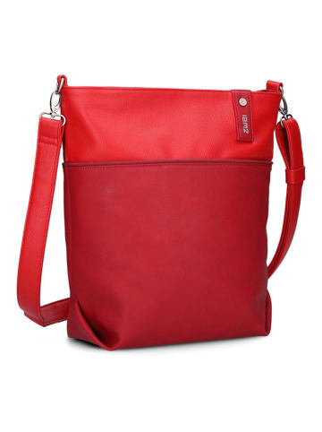 Umhängetasche in Rot - (B)33 x (H)32 x (T)13 cm