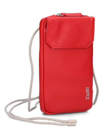 Handytasche in Rot - (B)10 x (H)19 x (T)3 cm