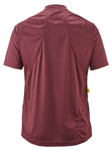 Fahrradshirt in Bordeaux