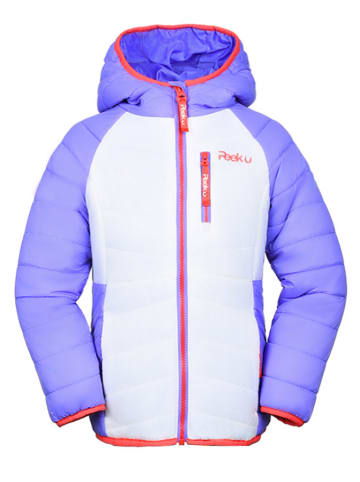 Ganzjahres-Steppjacke "Cordelia"  in Lila/ Weiß