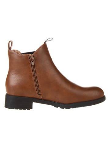 Chelsea-Boots in Hellbraun