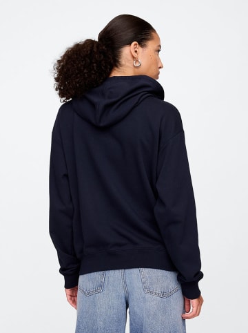 Sweatjacke in Dunkelblau