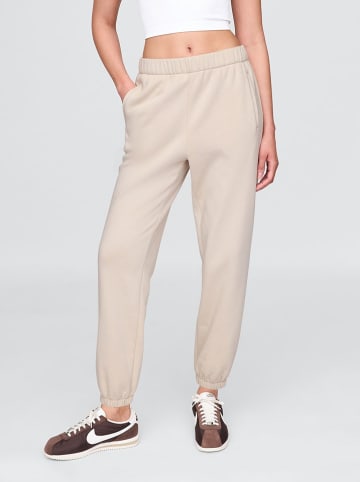 Sweatbroek beige