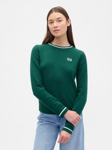 Sweter w kolorze zielonym