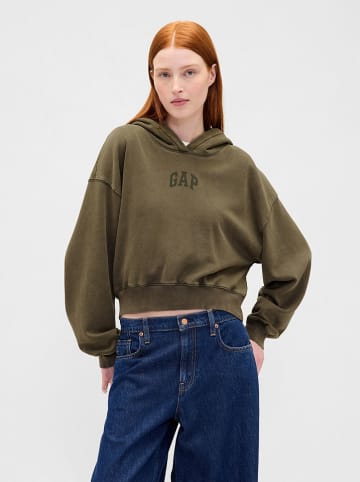Hoodie kaki