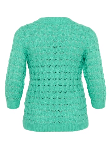 Sweter w kolorze zielonym