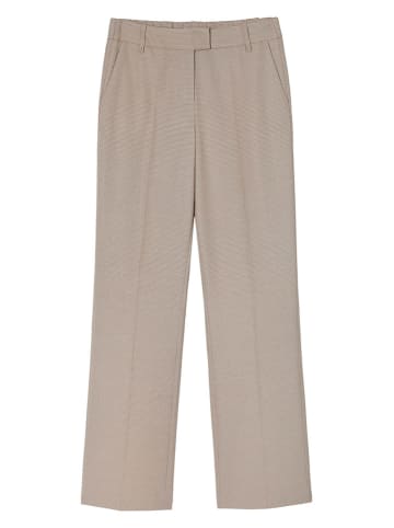 Spodnie chino w kolorze beżowo-czarnym