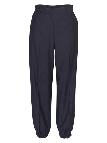 Stoffen broek donkerblauw