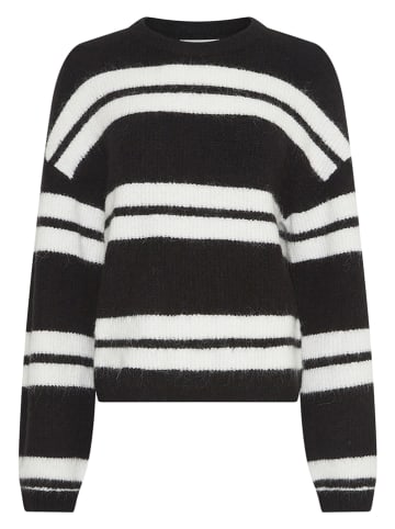 Pullover in Schwarz/ Weiß