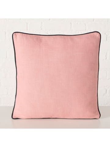 Kissen "Rosay" in Hellrosa - (L)45 x (B)45 cm