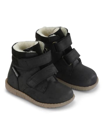 Leder-Boots "Rabbit Strap TEX" in Schwarz