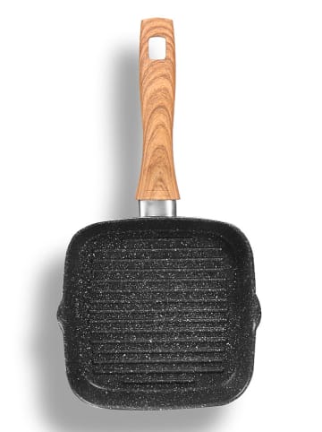 Grillpfanne ''Back to Nature'' in Grau - (L)16 x (B)16 cm