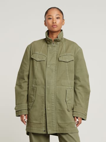Parka w kolorze khaki