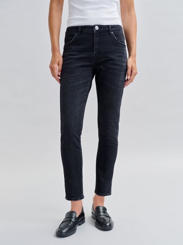 Dżinsy - Slim fit - w kolorze czarnym
