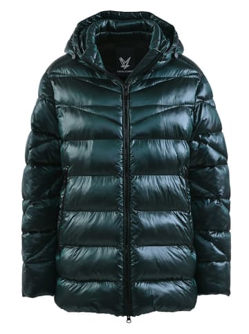 Steppjacke in Grün