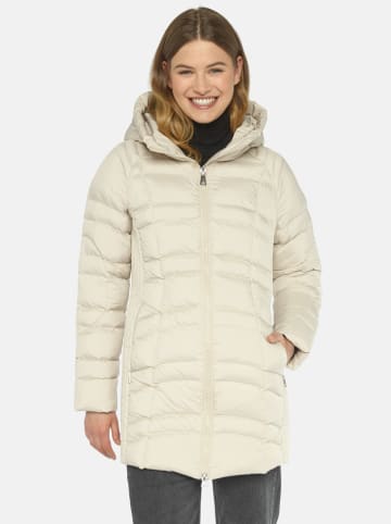Steppjacke in Beige