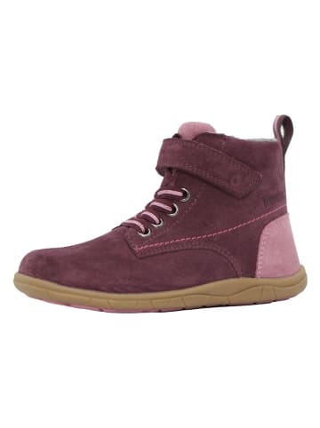 Leren barefootschoenen paars
