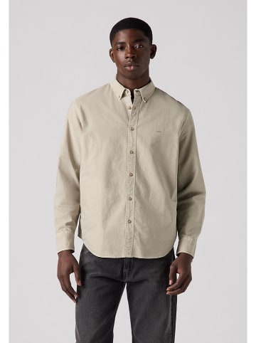 Hemd - Relaxed fit - in Beige