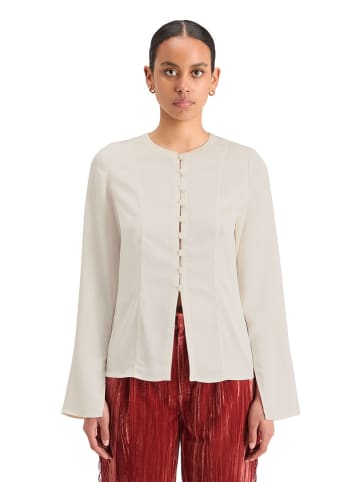 Bluse in Creme