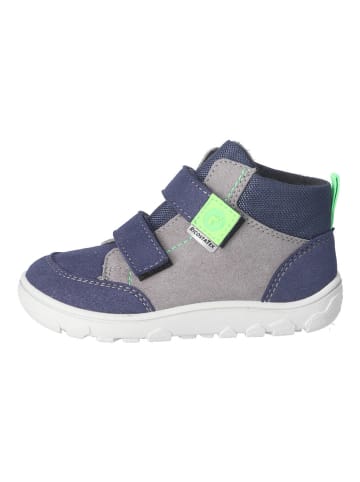 Barfußschuhe "Jelke-S" in Dunkelblau/ Grau