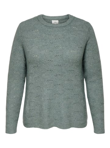Sweter w kolorze turkusowym