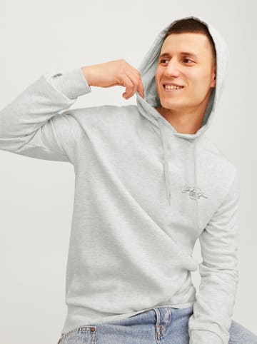 Hoodie in Hellgrau