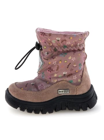 Winterstiefel in Altrosa