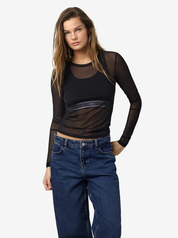 Longsleeve in Schwarz