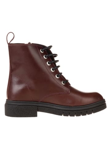 Leren boots rood