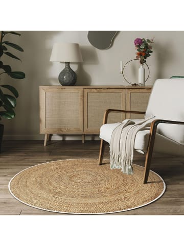 Kurzflor-Teppich ''Woopamuk521'' in Hellbraun