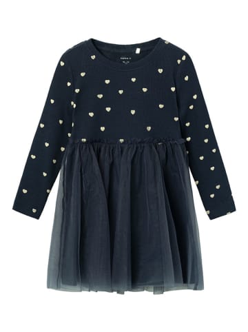 Kleid in Dunkelblau