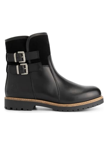Leren boots "Elva" zwart
