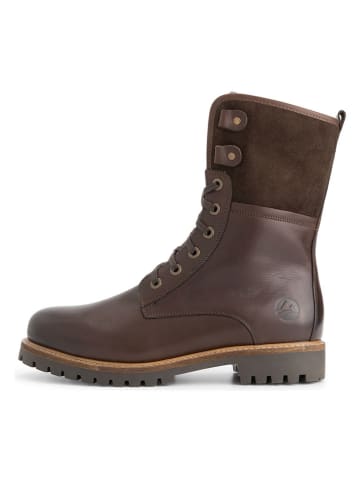 Leren boots "Jostedal" bruin