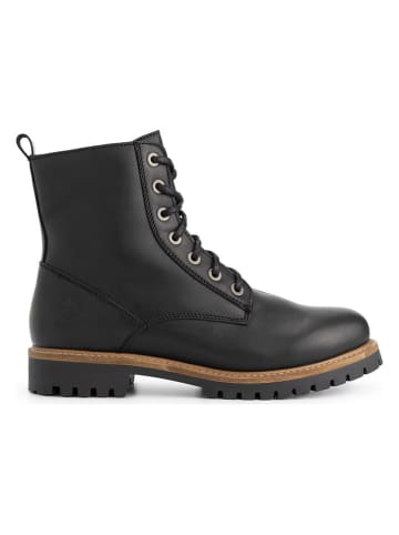 Leren boots "Norrland" zwart