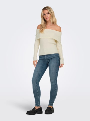 Sweter w kolorze kremowym