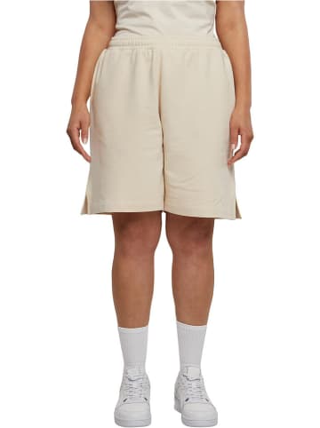 Sweatbermudas in Beige