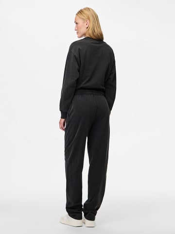 Sweatshirt "Pcchilli" in Schwarz