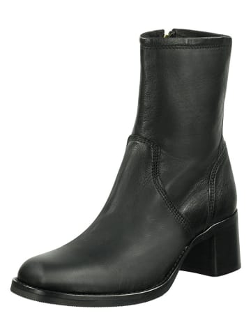 Leder-Stiefeletten "Workdale" in Schwarz