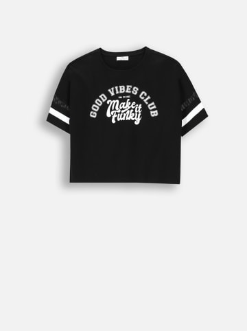Shirt in Schwarz