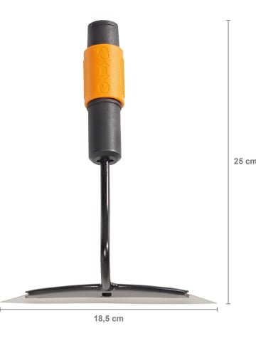 Hacke "QuikFit" in Schwarz/ Orange