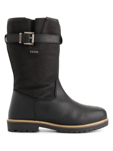 Leder-Boots "Finnberg" in Schwarz