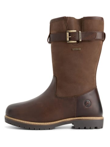 Leren boots "Vadso" bruin