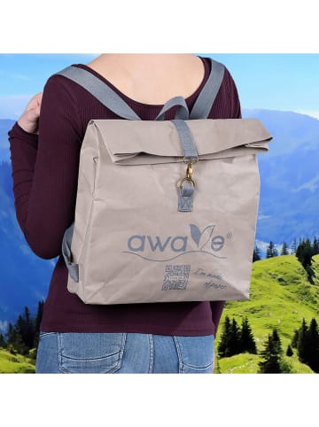 Rucksack in Beige - (B)35 x (H)36 x (T)9,5 cm