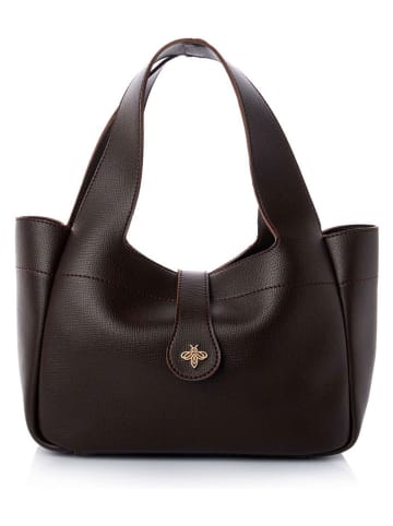 Schultertasche in Braun - (B)32 x (H)21 x (T)12 cm