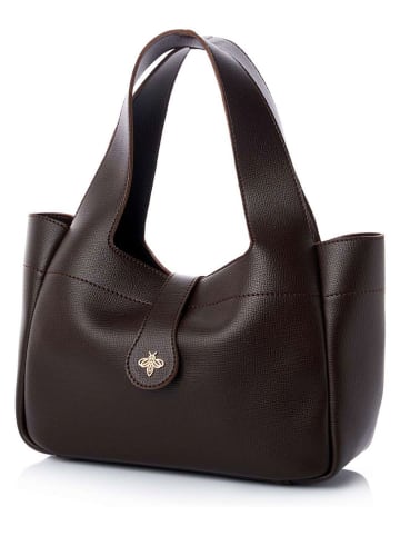 Schoudertas bruin - (B)32 x (H)21 x (D)12 cm